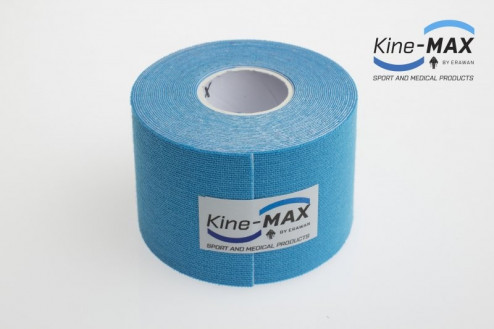 KINE-MAX SUPER-PRO COTTON KINESIO TEJP 5cm x 5m - Modrá č.2