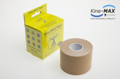 KINE-MAX SUPER-PRO COTTON KINESIO TEJP 5cm x 5m - Béžová