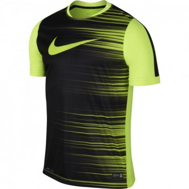 NIKE GPX SS FLASH TOP II TRÉNINKOVÁ TRIKA - Černá, Žlutá č.1