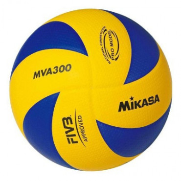 MIKASA MVA 310 MÍČ VOLEJBAL - Modrá, Žlutá č.1