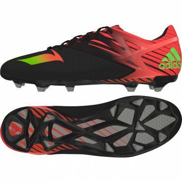 ADIDAS MESSI 15.2 KOPAČKY PÁNSKÉ - Černá, Červená č.1