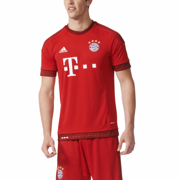 ADIDAS FCB BAYERN MNICHOV H JSY Y DRES DĚTSKÝ - Červená č.10