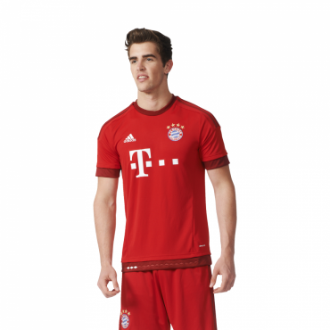 ADIDAS FCB BAYERN MNICHOV H JSY DRES PÁNSKÝ - Červená č.12
