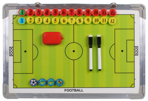 MAGNETICKÁ TABULE 45 x 30 cm FOTBAL č.1