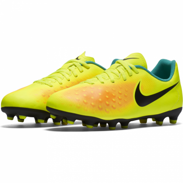 NIKE JR MAGISTA OLA II FG KOPAČKY DĚTSKÉ - Neon žlutá č.3