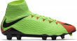 NIKE HYPERVENOM PHATAL III DF FG KOPAČKY PÁNSKÉ - Neon zelená, Červená č.1