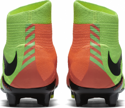 NIKE HYPERVENOM PHATAL III DF FG KOPAČKY PÁNSKÉ - Neon zelená, Červená č.3