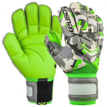 REUSCH Re:load DELUXE G2 BRANKÁŘSKÉ RUKAVICE PÁNSKÉ - Zelená, Bílá č.1
