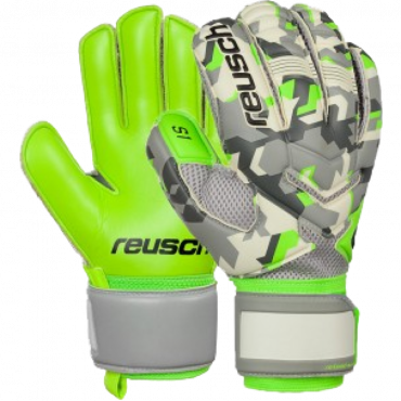 REUSCH Re:load PRIME S1 BRANKÁŘSKÉ RUKAVICE PÁNSKÉ - Zelená, Bílá č.1