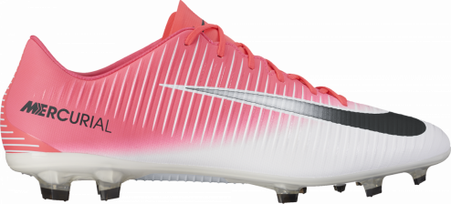 NIKE MERCURIAL VELOCE III FG KOPAČKY PÁNSKÉ - Růžová, Bílá č.1