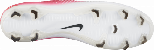 NIKE MERCURIAL VELOCE III FG KOPAČKY PÁNSKÉ - Růžová, Bílá č.2