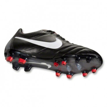 NIKE TIEMPO LEGEND IV FG SENIORSKÉ KOPAČKY - Černá, Červená, Bílá č.4