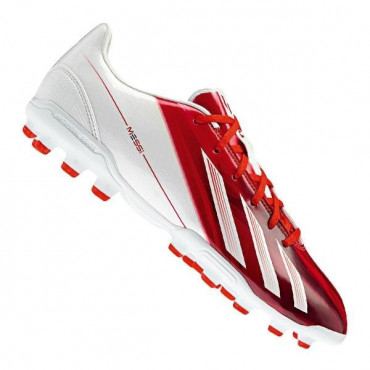 ADIDAS F10 TRX AG MESSI SENIORSKÉ KOPAČKY - Bílá, Červená č.1
