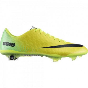 NIKE MERCURIAL VAPOR IX FG KOPAČKY - Žlutá, Zelená č.1