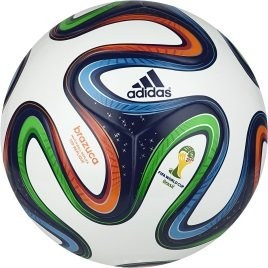 ADIDAS G73622 BRAZUCA TOP REPLIQUE FOTBALOVÝ MÍČ - Bílá č.1