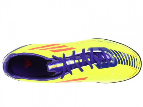 ADIDAS F10 TRX TF TURFY - Žlutá, Fialová č.7