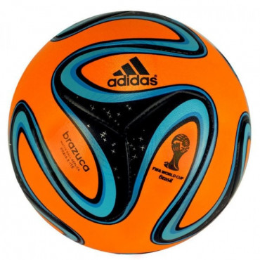 ADIDAS BRAZUCA PRAIA X-ITE BEACH SOCCER MÍČ velikost 4 - Oranžová č.1