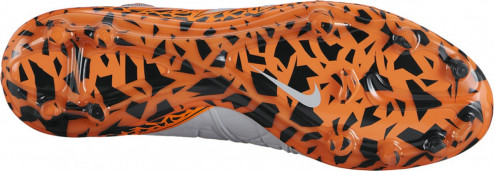NIKE HYPERVENOM PHANTOM II FG KOPAČKY PÁNSKÉ - Šedá, Oranžová č.2