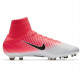 NIKE MERCURIAL VELOCE III DF FG KOPAČKY PÁNSKÉ - Růžová, Bílá č.2