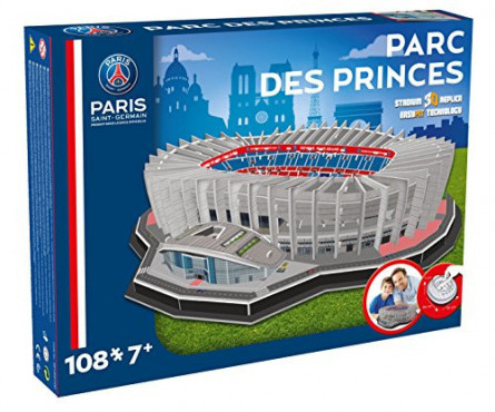 3D PUZZLE FOTBALOVÝ STADION - PARIS SAINT GERMAIN (PSG) - Modrá č.1