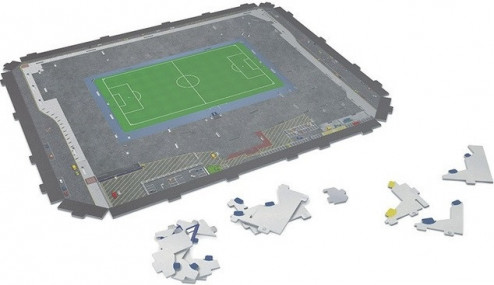 3D PUZZLE FOTBALOVÝ STADION - WHITE HART LANE (TOTTENHAM) - Bílá č.6