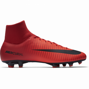 NIKE MERCURIAL VICTORY VI DF FG KOPAČKY PÁNSKÉ - Červená, Černá č.1