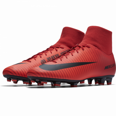 NIKE MERCURIAL VICTORY VI DF FG KOPAČKY PÁNSKÉ - Červená, Černá č.2