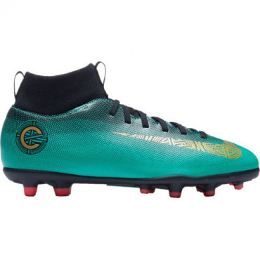 NIKE JR SUPERFLY VI CLUB CR7 MG KOPAČKY DĚTSKÉ - Modrá, Černá č.1