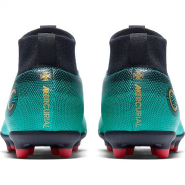 NIKE JR SUPERFLY VI CLUB CR7 MG KOPAČKY DĚTSKÉ - Modrá, Černá č.2