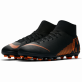 NIKE SUPERFLY VI CLUB FG/MG KOPAČKY PÁNSKÉ - Černá, Oranžová č.3