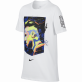 NIKE NEYMAR BOYS DRY TEE DĚTSKÉ TRIČKO - Bílá, Černá, Červená č.1