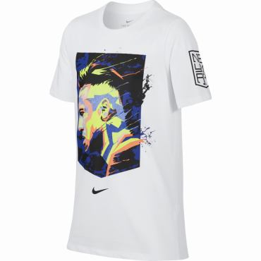 NIKE NEYMAR BOYS DRY TEE DĚTSKÉ TRIČKO - Bílá, Černá, Červená č.1