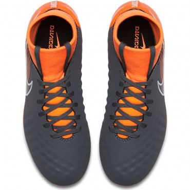 NIKE MAGISTA OBRA II ACADEMY DF FG KOPAČKY DĚTSKÉ - Šedá, Oranžová č.4