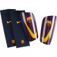 NIKE MERCURIAL LITE GUARD FC BARCELONA CHRÁNIČE FOTBALOVÉ - Modrá, Fialová č.1