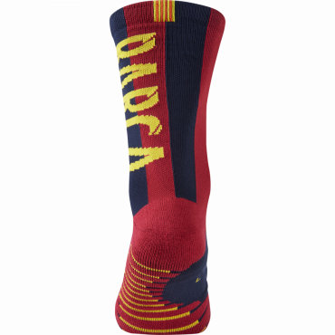 NIKE FC BARCELONA CREW PONOŽKY - Tmavé modrá, Vínová č.2