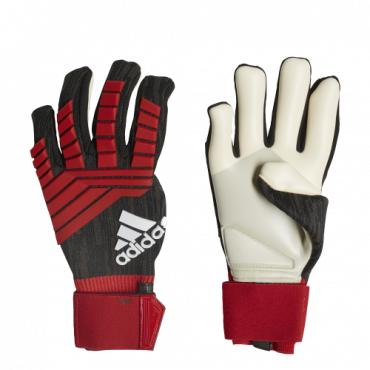 ADIDAS PREDATOR PRO BRANKÁŘSKÉ RUKAVICE - Černá, Červená č.2