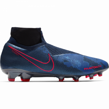 NIKE PHANTOM VSN ELITE DF FG KOPAČKY PÁNSKÉ - Modrá, Růžová č.6