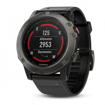 GARMIN FENIX 5X SAPPHIRE GSM HODINKY GRAY OPTIC/BLACK BAND č.9