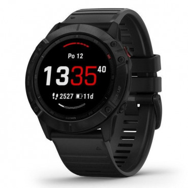 GARMIN FENIX6X PRO GLASS BLACK/BLACK BAND MULTISPORTOVNÍ HODINKY č.1