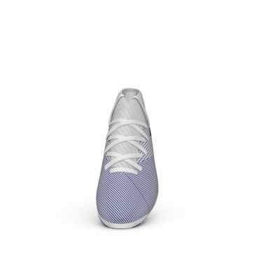 ADIDAS NEMEZIZ 19.3 MG J KOPAČKY DĚTSKÉ - Bílá, Modrá č.4