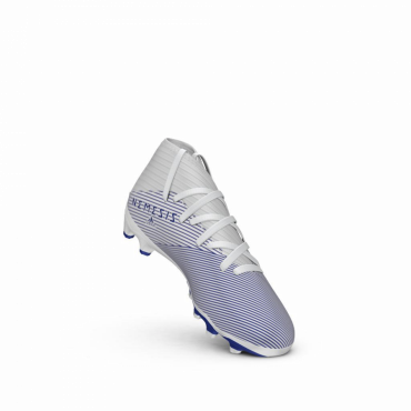 ADIDAS NEMEZIZ 19.3 MG J KOPAČKY DĚTSKÉ - Bílá, Modrá č.9