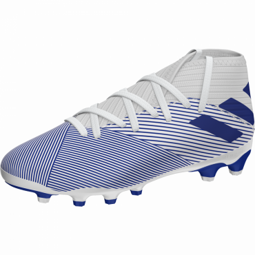 ADIDAS NEMEZIZ 19.3 MG J KOPAČKY DĚTSKÉ - Bílá, Modrá č.12