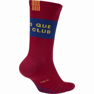 NIKE FC BARCELONA PONOŽKY - Červená, Modrá č.2