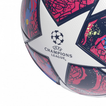 ADIDAS FINALE ISTANBUL LEAGUE FOTBALOVÝ MÍČ - Bílá, Fialová č.5
