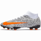 NIKE MERCURIAL SUPERFLY 7 ACADEMY CR7 SAFARI FG/MG KOPAČKY PÁNSKÉ - Bílá, Oranžová č.4