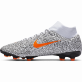 NIKE MERCURIAL SUPERFLY 7 ACADEMY CR7 SAFARI FG/MG KOPAČKY PÁNSKÉ - Bílá, Oranžová č.5