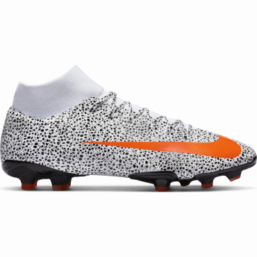 NIKE MERCURIAL SUPERFLY 7 ACADEMY CR7 SAFARI FG/MG KOPAČKY PÁNSKÉ - Bílá, Oranžová č.6
