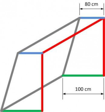 HUCK SÍŤ 114 HÁZENÁ PP 4 mm - Zeleno, Bílá č.2