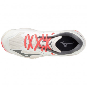 MIZUNO WAVE LIGHTNING Z6 VOLEJBALOVÉ BOTY DÁMSKÉ - Bílá, Šedá č.3