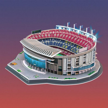3D PUZZLE NANOSTAD LED FOTBALOVÝ STADION - CAMP NOU (BARCELONA) č.3